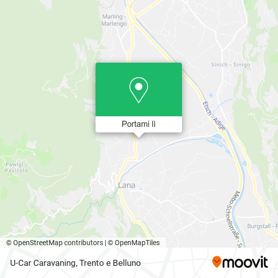 Mappa U-Car Caravaning