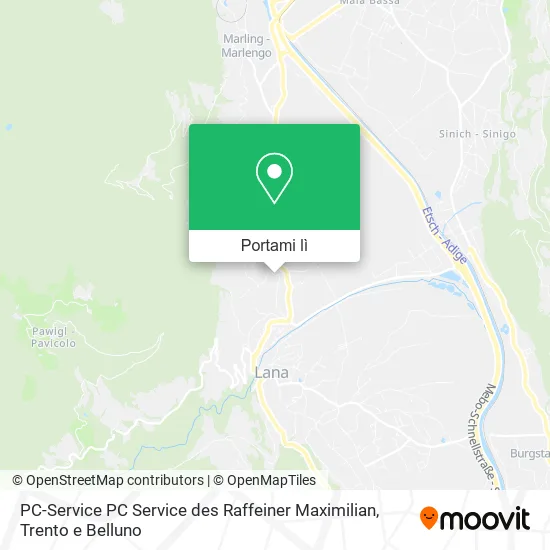 Mappa PC-Service PC Service des Raffeiner Maximilian