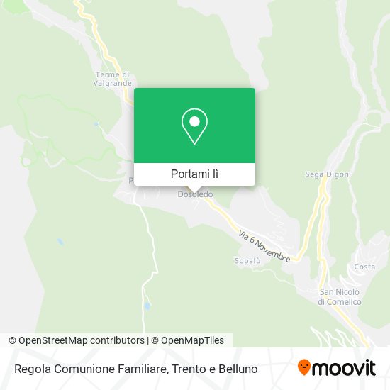 Mappa Regola Comunione Familiare