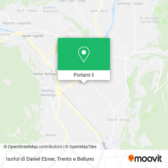 Mappa Isofol di Daniel Ebner