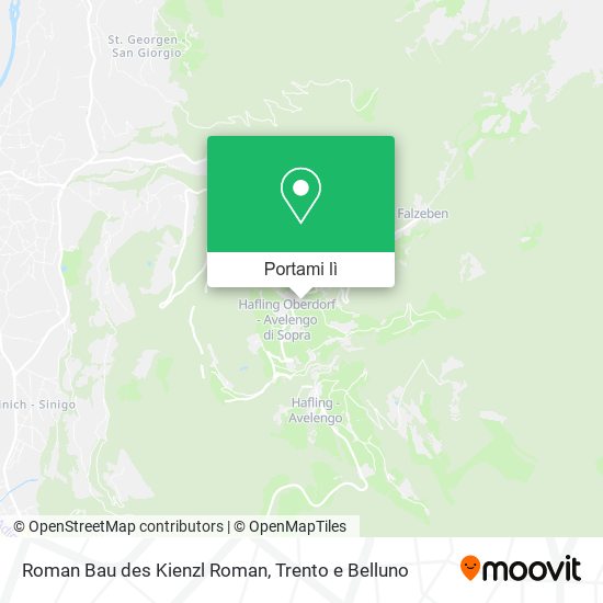 Mappa Roman Bau des Kienzl Roman