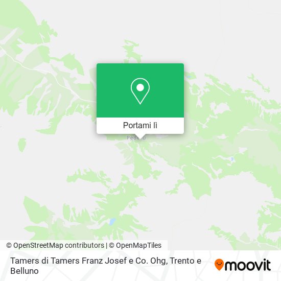 Mappa Tamers di Tamers Franz Josef e Co. Ohg