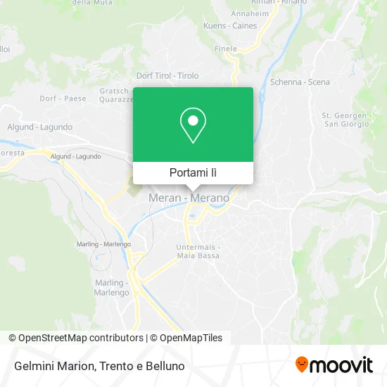 Mappa Gelmini Marion