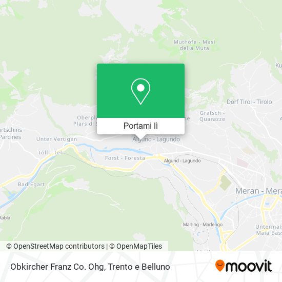 Mappa Obkircher Franz Co. Ohg