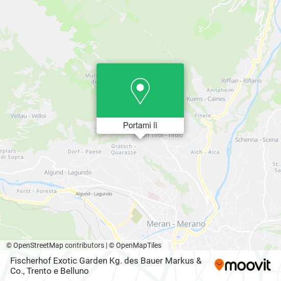 Mappa Fischerhof Exotic Garden Kg. des Bauer Markus & Co.
