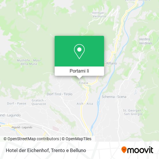 Mappa Hotel der Eichenhof