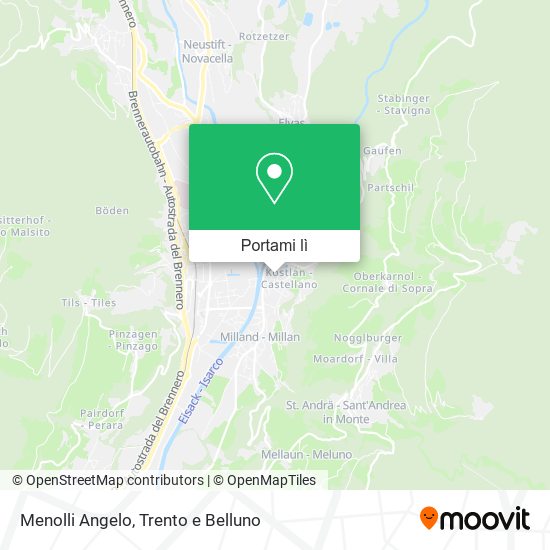 Mappa Menolli Angelo