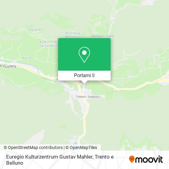 Mappa Euregio Kulturzentrum Gustav Mahler