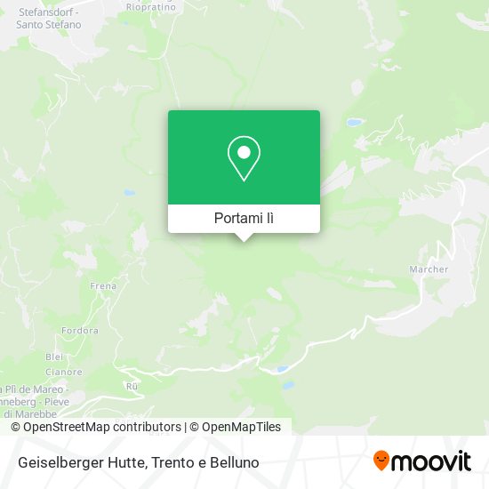 Mappa Geiselberger Hutte