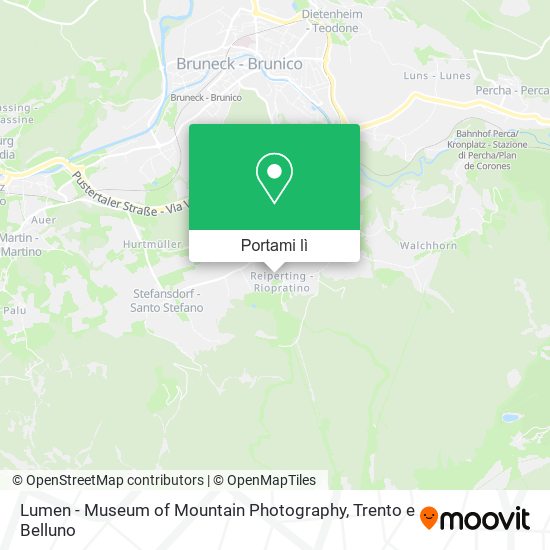 Mappa Lumen - Museum of Mountain Photography