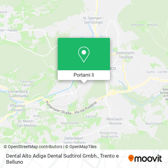 Mappa Dental Alto Adige Dental Sudtirol Gmbh.