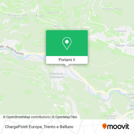 Mappa ChargePoint Europe