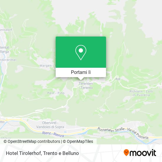 Mappa Hotel Tirolerhof