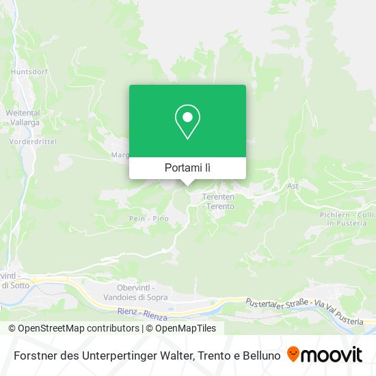 Mappa Forstner des Unterpertinger Walter