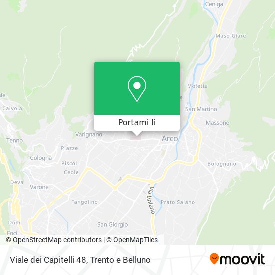 Mappa Viale dei Capitelli 48