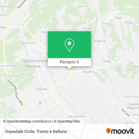 Mappa Ospedale Civile