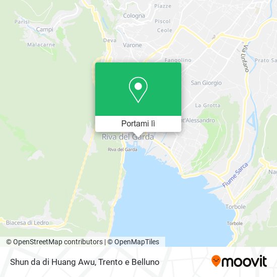 Mappa Shun da di Huang Awu