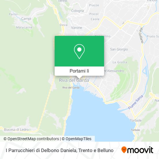 Mappa I Parrucchieri di Delbono Daniela