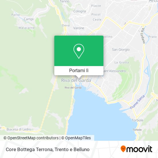 Mappa Core Bottega Terrona