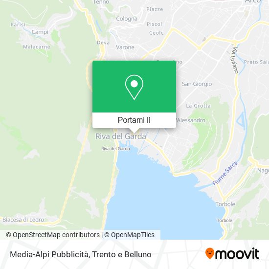 Mappa Media-Alpi Pubblicità