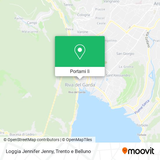Mappa Loggia Jennifer Jenny