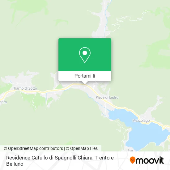 Mappa Residence Catullo di Spagnolli Chiara