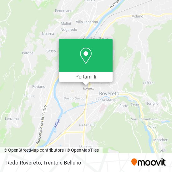 Mappa Redo Rovereto