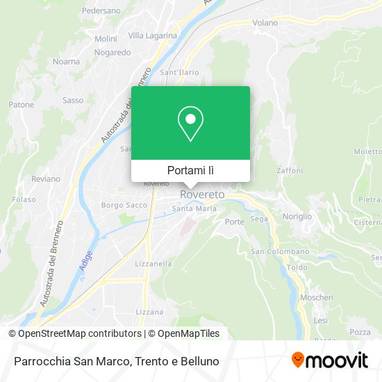 Mappa Parrocchia San Marco