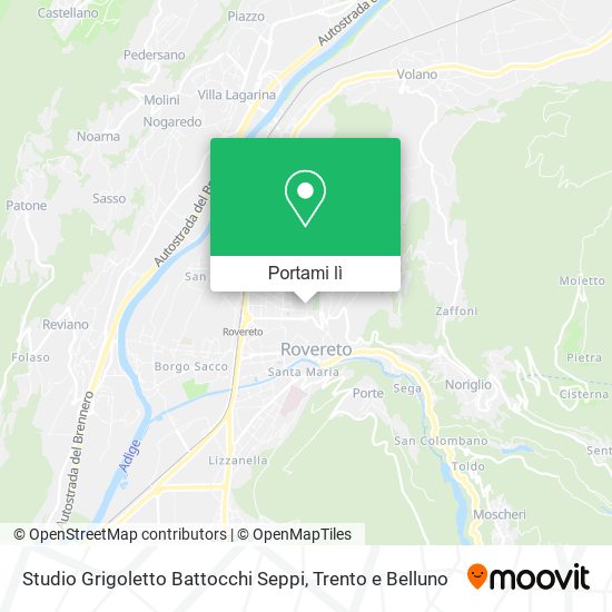 Mappa Studio Grigoletto Battocchi Seppi