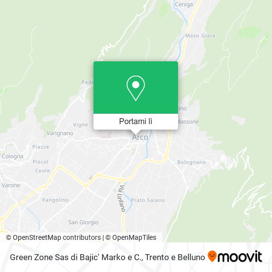 Mappa Green Zone Sas di Bajic' Marko e C.