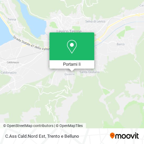 Mappa C.Ass Cald.Nord Est