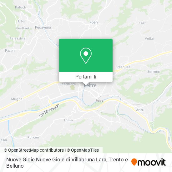 Mappa Nuove Gioie Nuove Gioie di Villabruna Lara