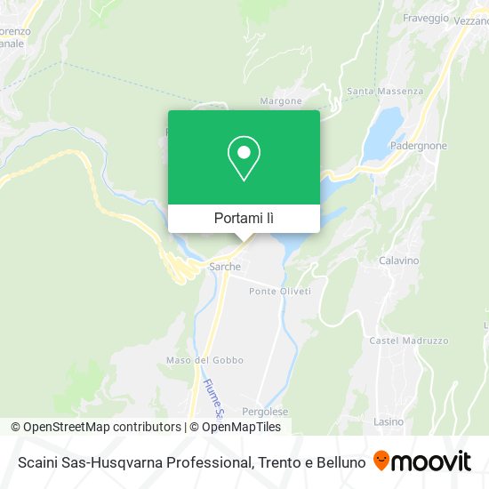 Mappa Scaini Sas-Husqvarna Professional