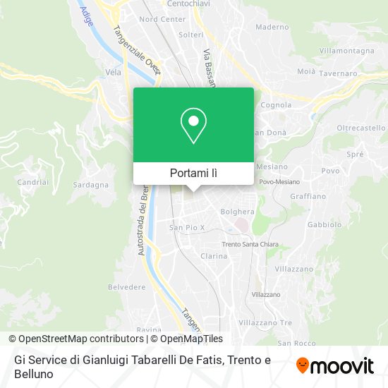Mappa Gi Service di Gianluigi Tabarelli De Fatis