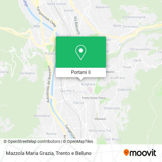 Mappa Mazzola Maria Grazia