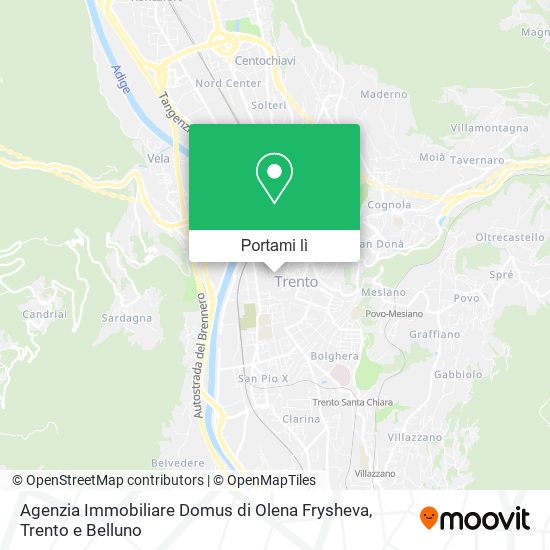 Mappa Agenzia Immobiliare Domus di Olena Frysheva