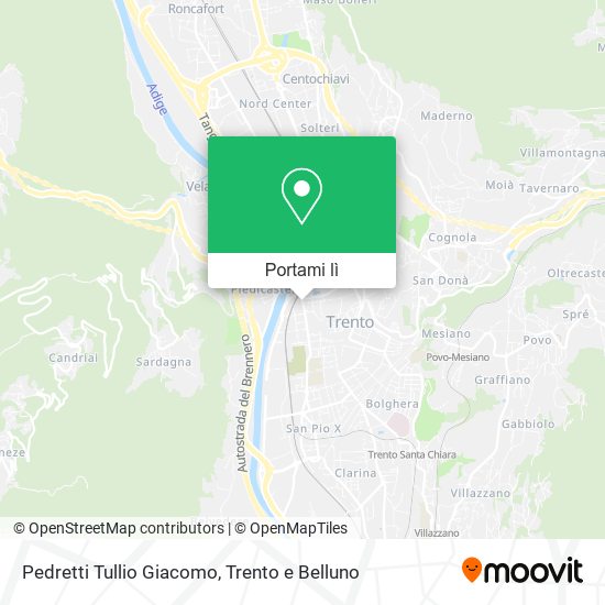 Mappa Pedretti Tullio Giacomo