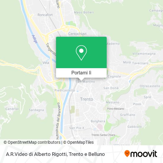 Mappa A.R.Video di Alberto Rigotti