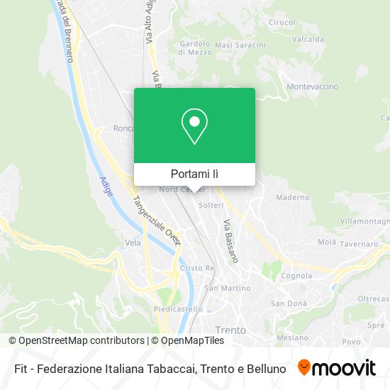 Mappa Fit - Federazione Italiana Tabaccai