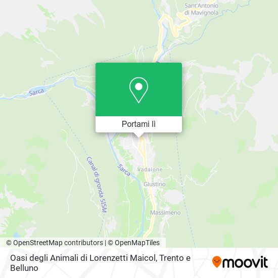 Mappa Oasi degli Animali di Lorenzetti Maicol