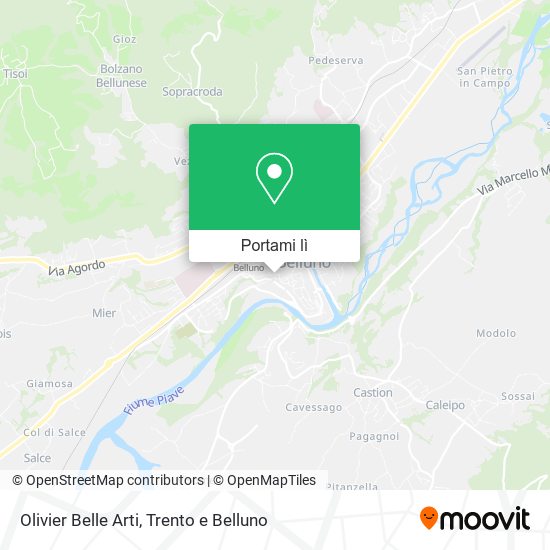 Mappa Olivier Belle Arti