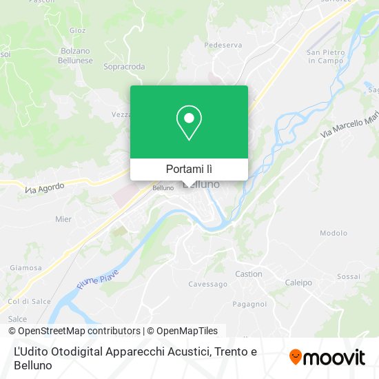 Mappa L'Udito Otodigital Apparecchi Acustici