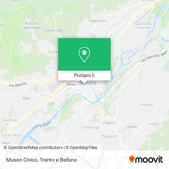 Mappa Museo Civico