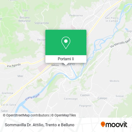 Mappa Sommavilla Dr. Attilio