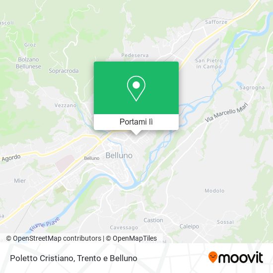 Mappa Poletto Cristiano