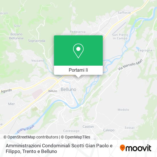 Mappa Amministrazioni Condominiali Scotti Gian Paolo e Filippo