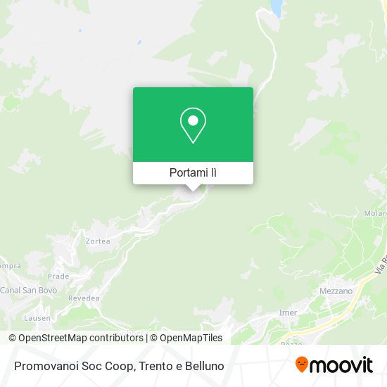 Mappa Promovanoi Soc Coop
