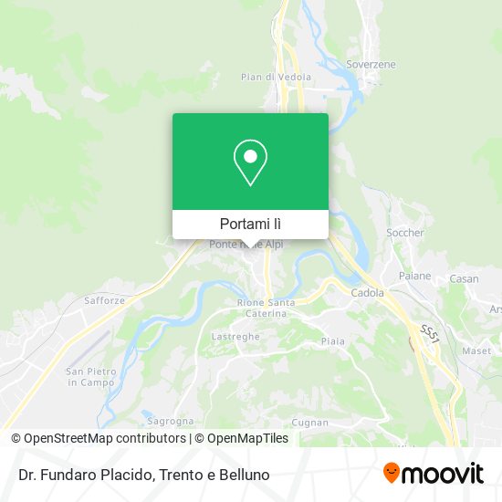 Mappa Dr. Fundaro Placido