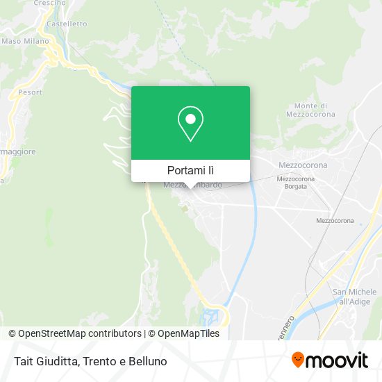 Mappa Tait Giuditta