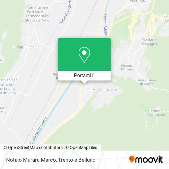 Mappa Notaio Murara Marco